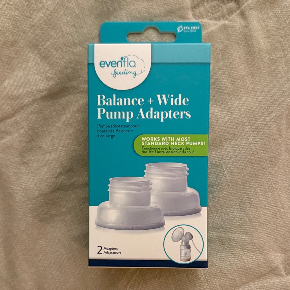 Evenflo Balance+ Wide Pump Adapters